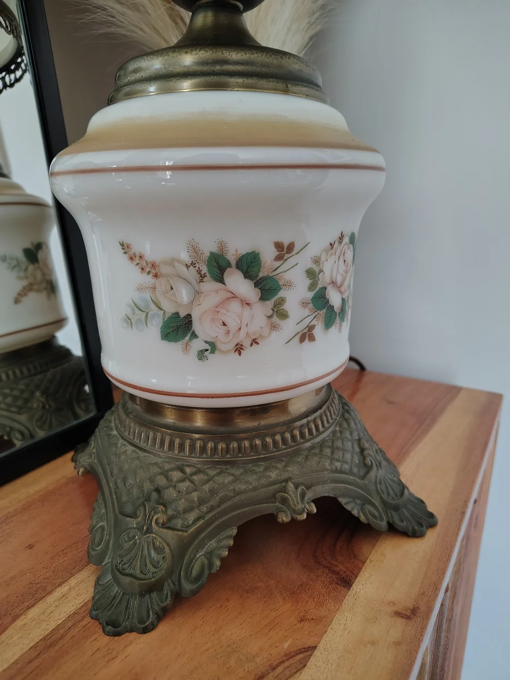 vintage milk glass 